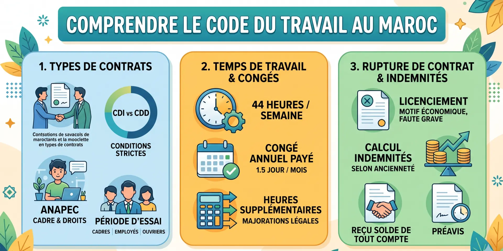 Le Guide Complet du Code du Travail au Maroc : Droits et Obligations